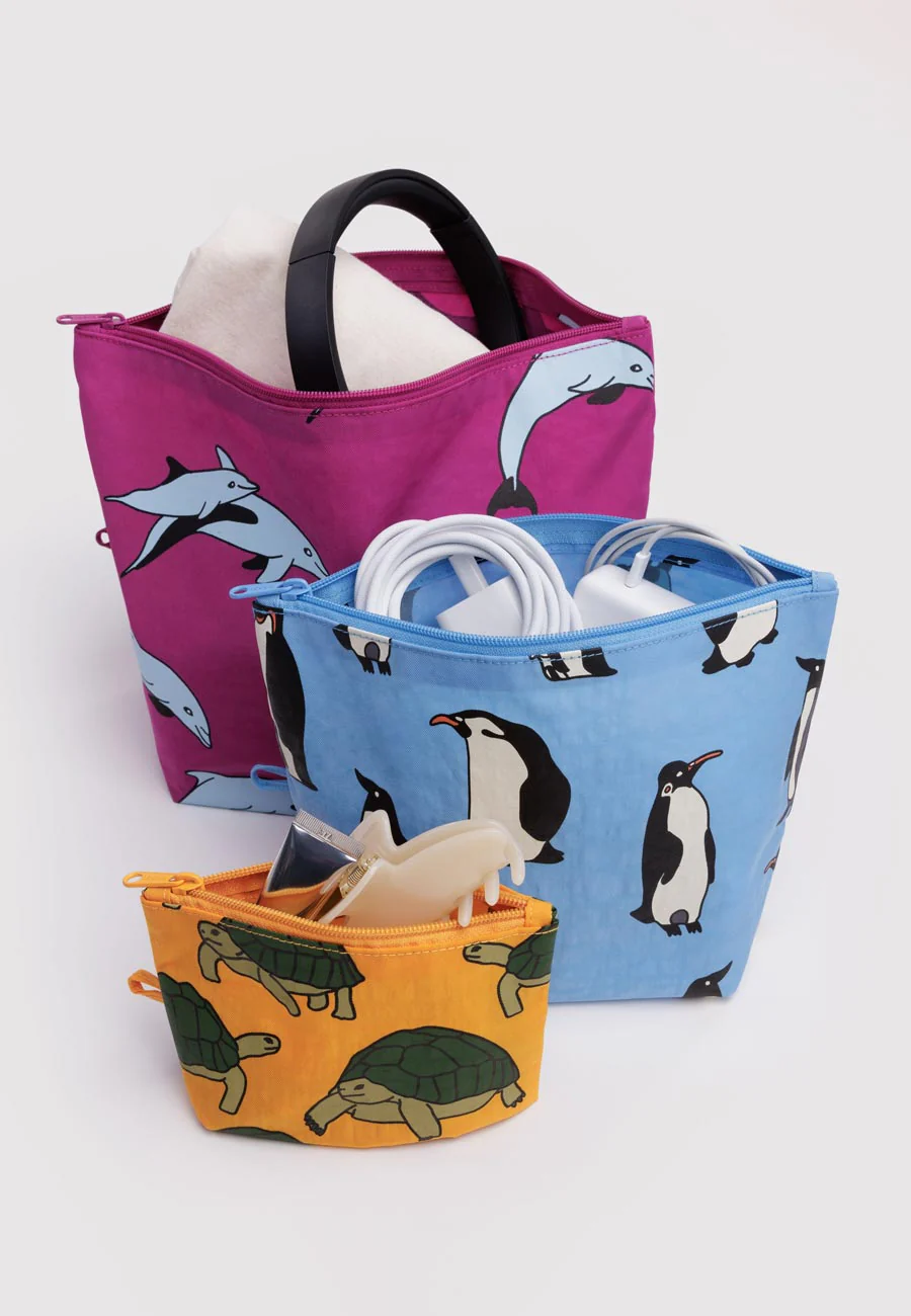 Baggu Go Pouch Set Vacation Animals - Image 2