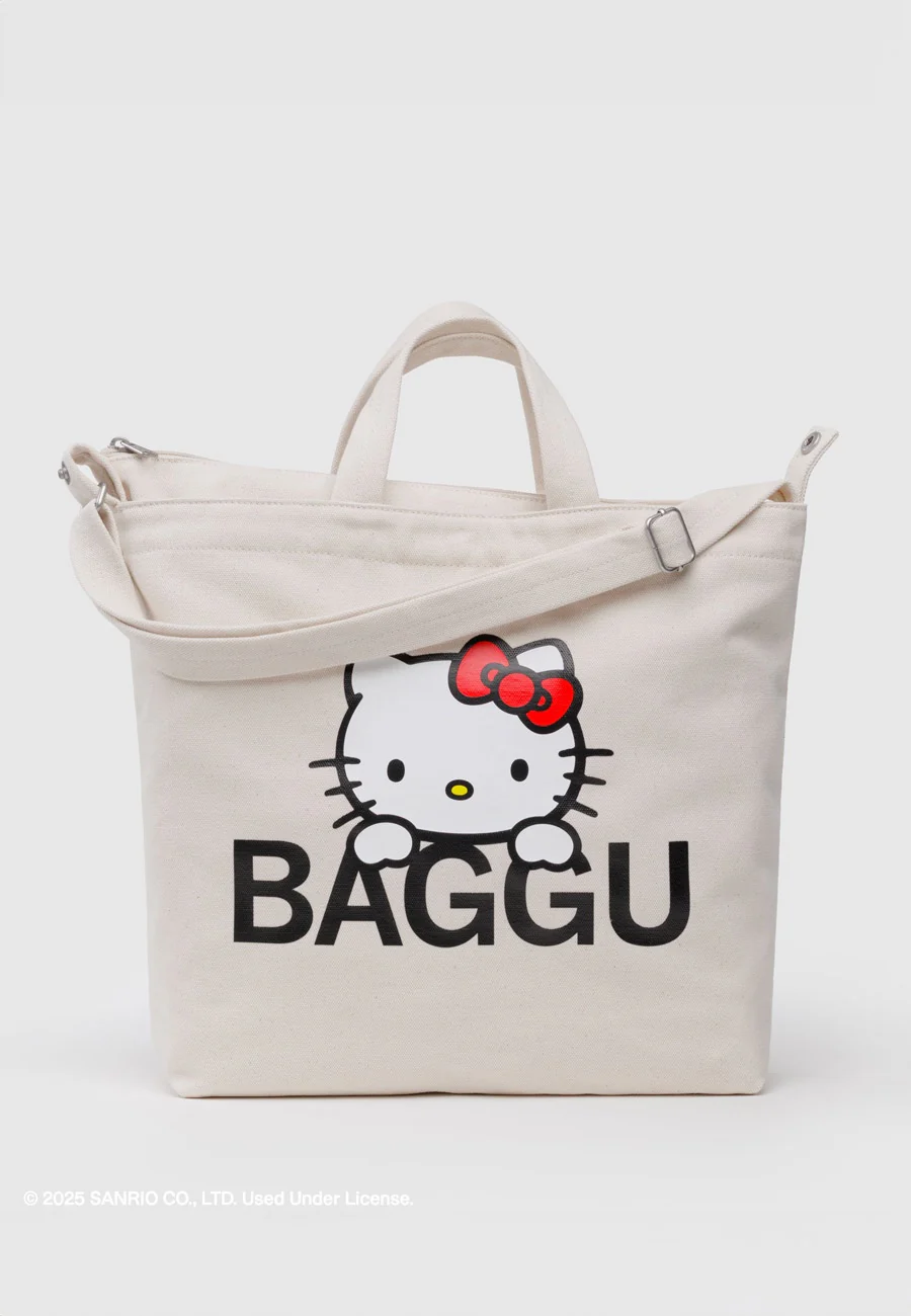 Baggu Horizontal Zip Duck Bag Hello Kitty