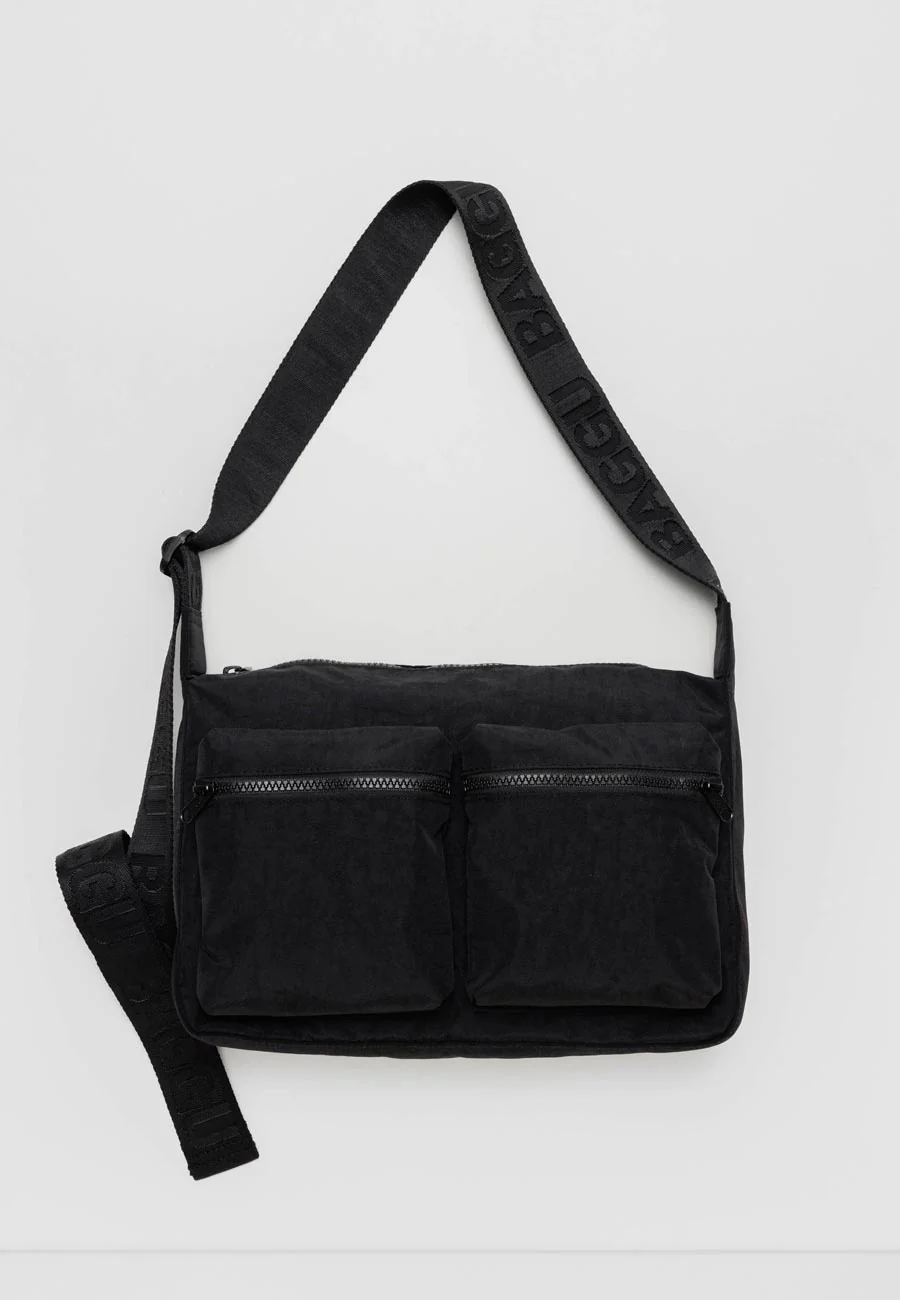 Baggu Medium Cargo Crossbody Black