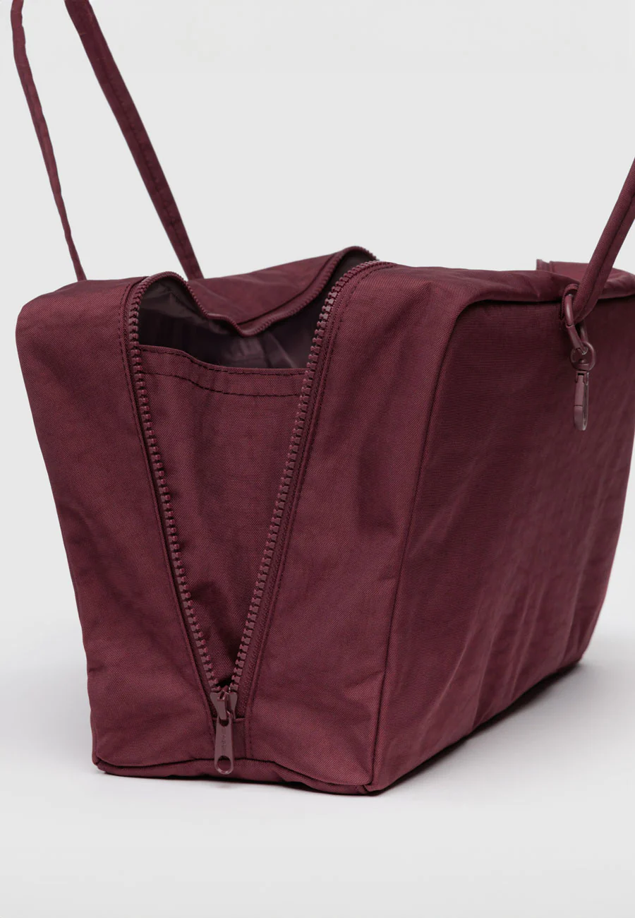 Baggu Medium Nylon Bowler Bag Mahogany - Image 3