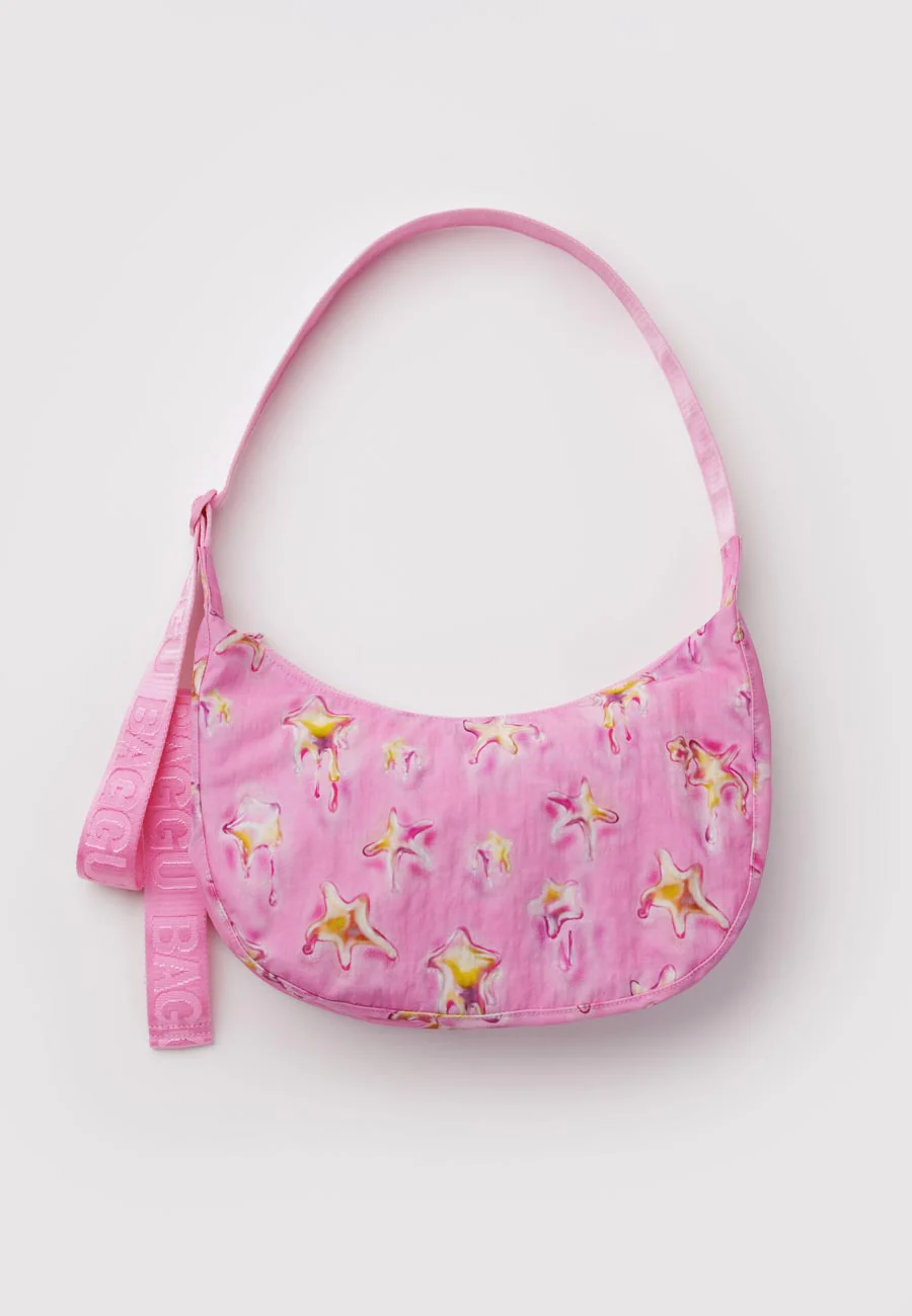 Baggu Medium Nylon Crescent Bag Dancing Star