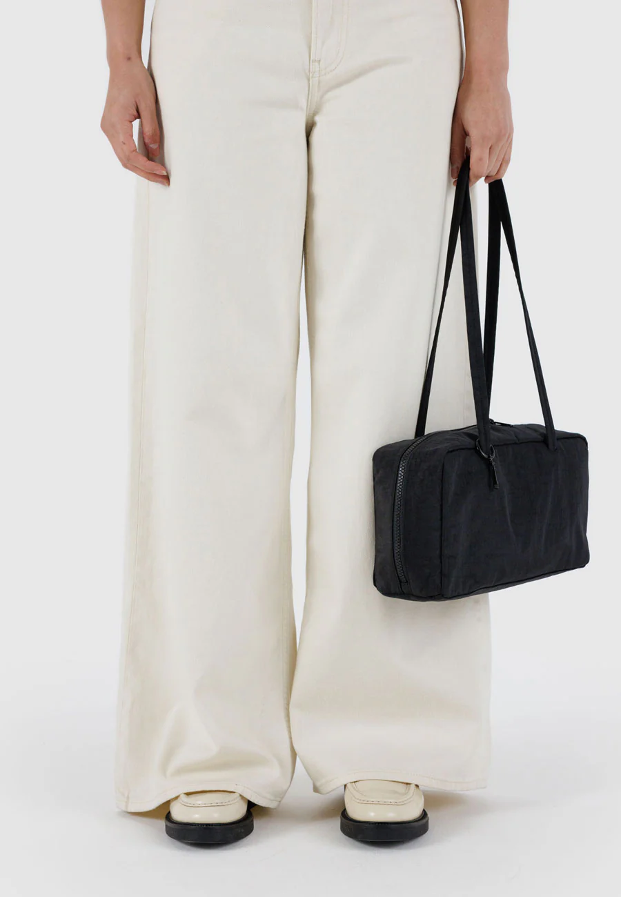 Baggu Nylon Bowler Bag Black - Image 2