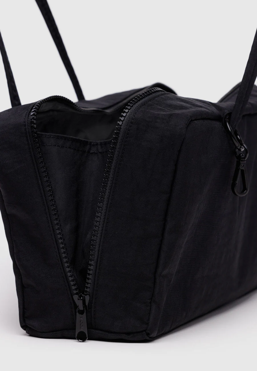 Baggu Nylon Bowler Bag Black - Image 3