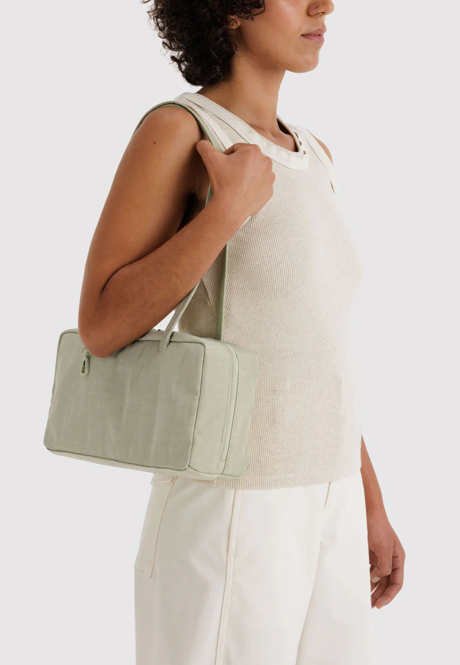 Baggu Nylon Bowler Bag Celadon - Image 2