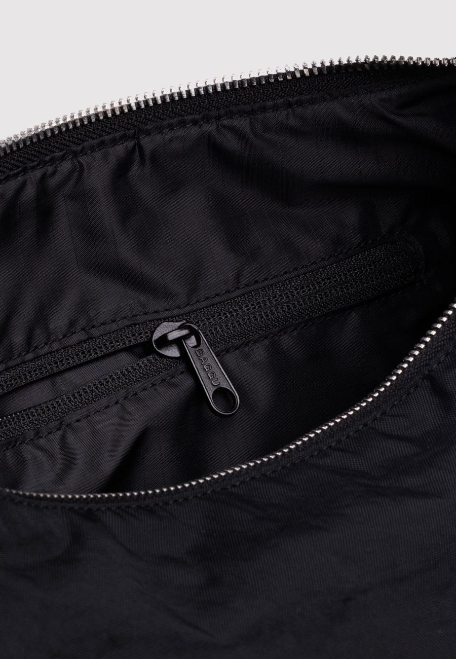 Baggu Nylon Meringue Bag Black - Image 4