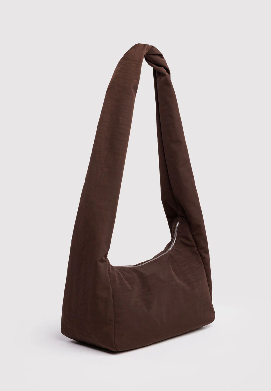 Baggu Nylon Meringue Bag Coffee - Image 3