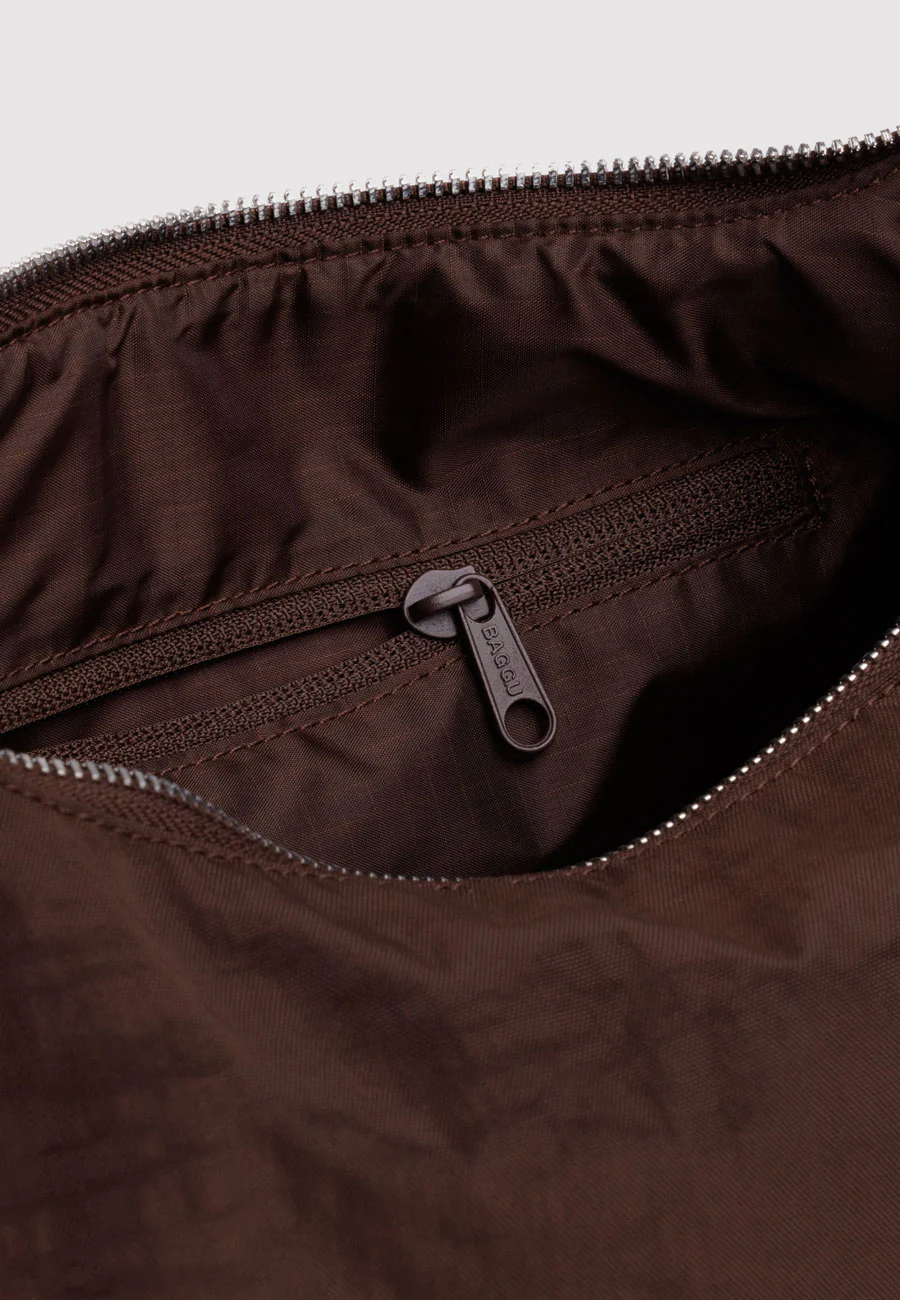 Baggu Nylon Meringue Bag Coffee - Image 4