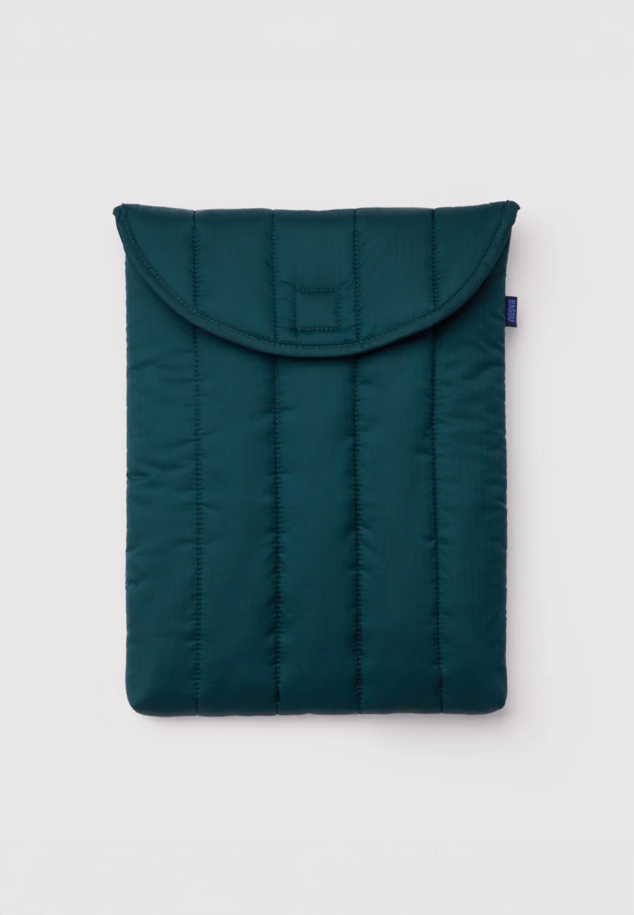 Baggu Puffy Laptop Sleeve Deep Sea 13/14"