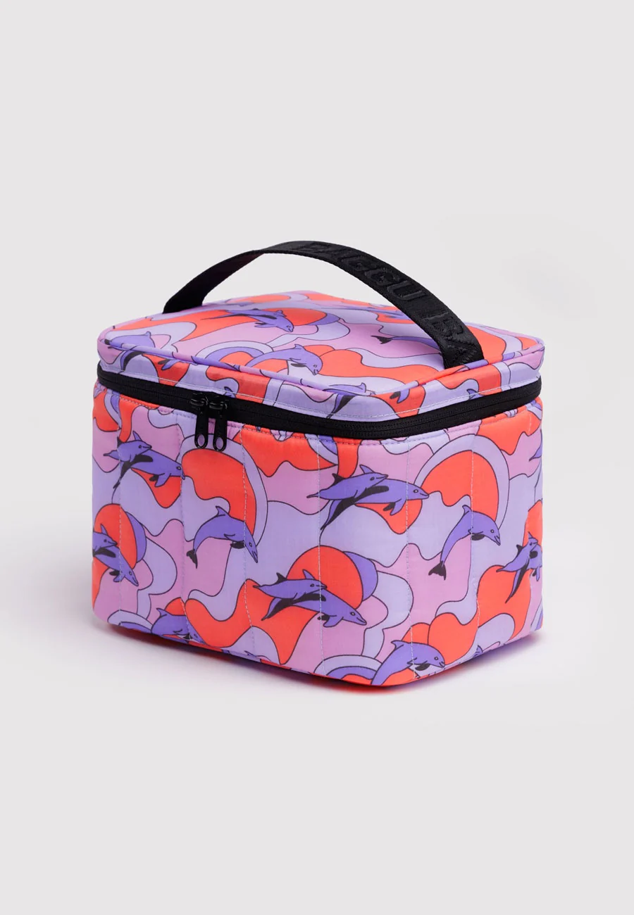 Baggu Puffy Lunch Bag Dolphins
