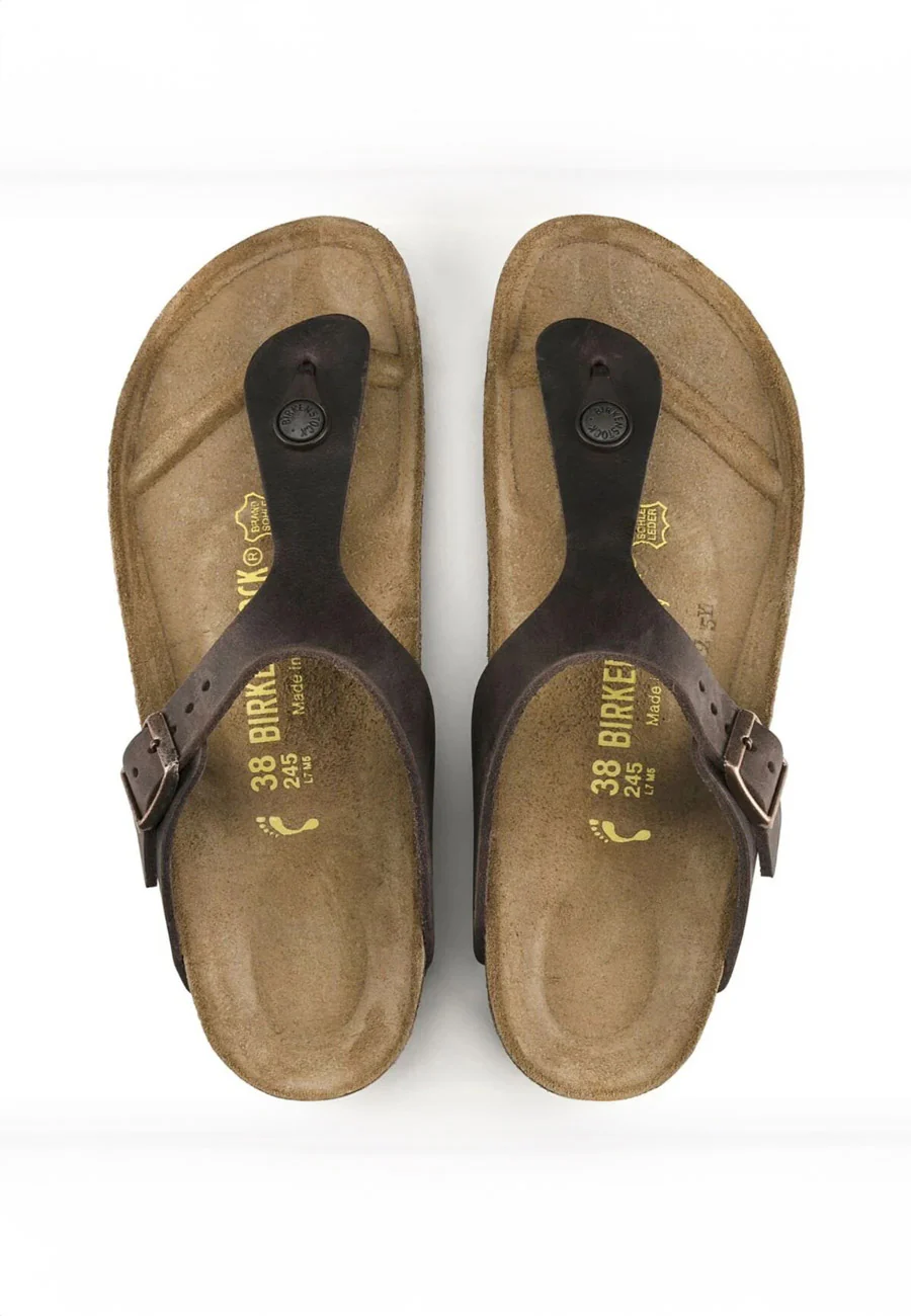 Birkenstock Arizona Gizeh Oiled Leather Habana - Image 3