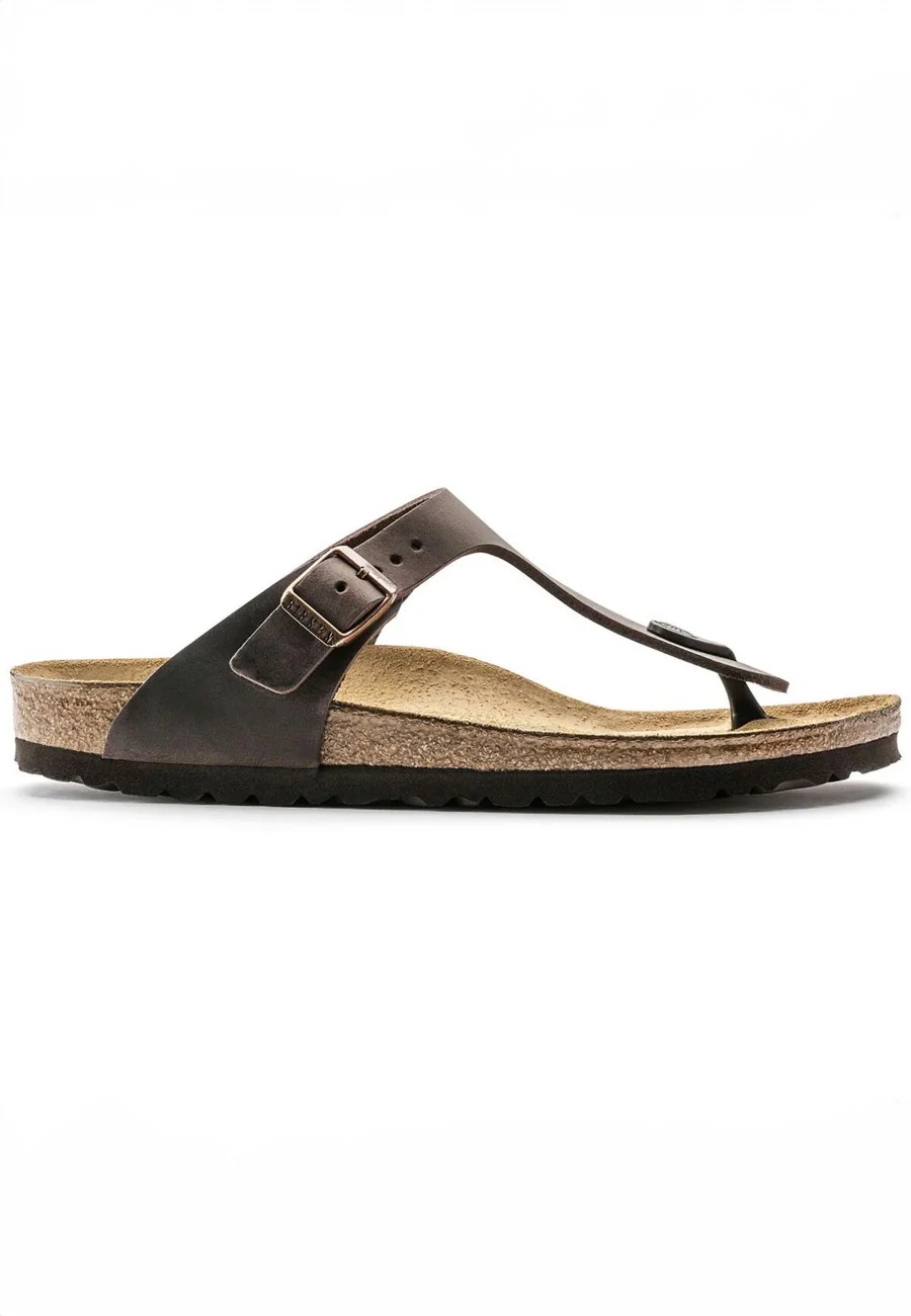 Birkenstock Arizona Gizeh Oiled Leather Habana - Image 4
