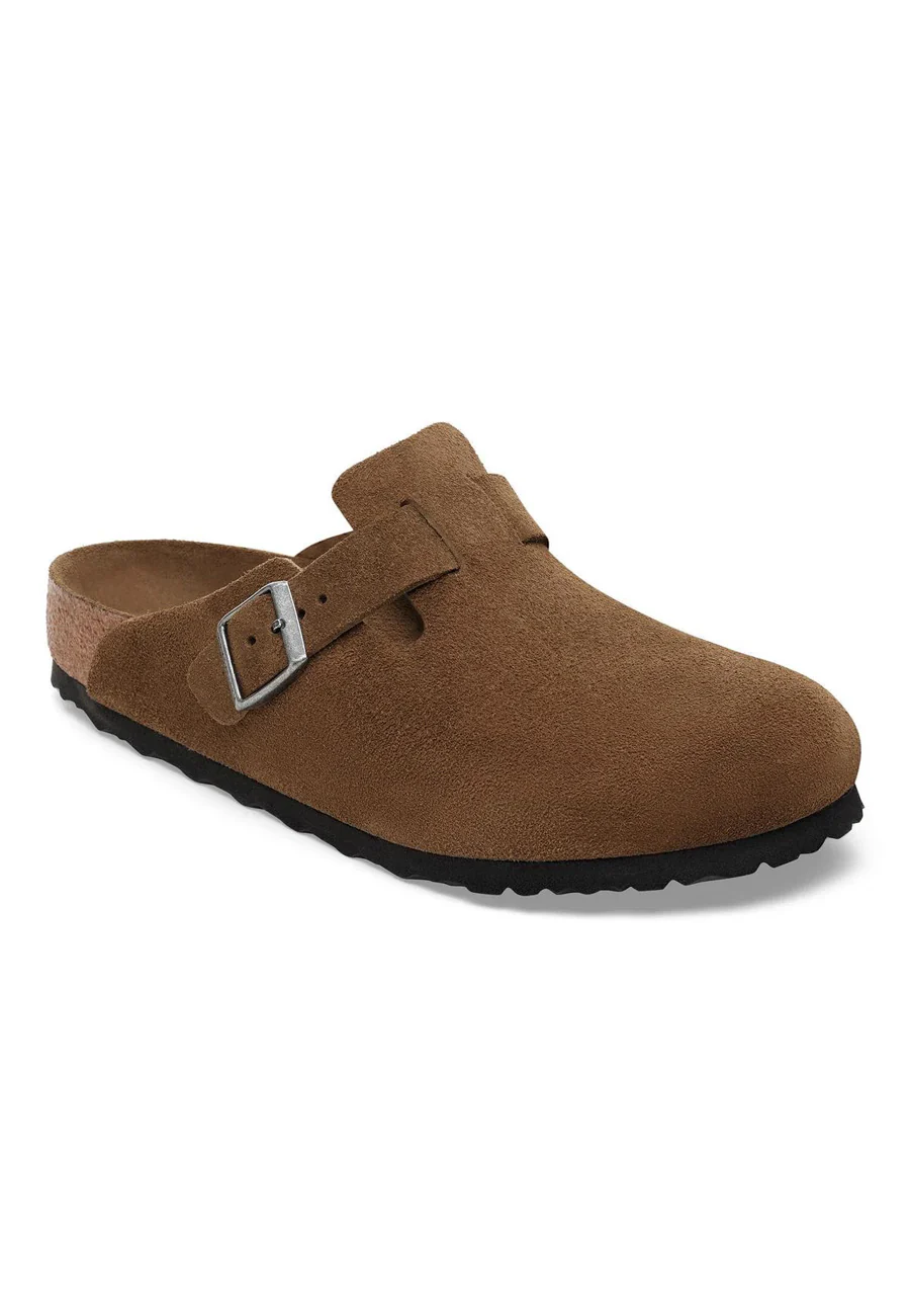 Birkenstock Boston SFB Suede Dark Tea