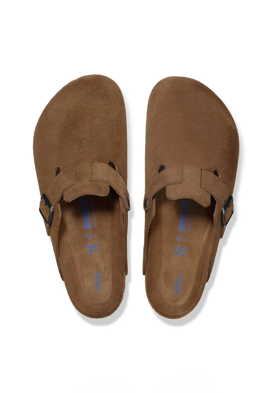 Birkenstock Boston SFB Suede Dark Tea - Image 5