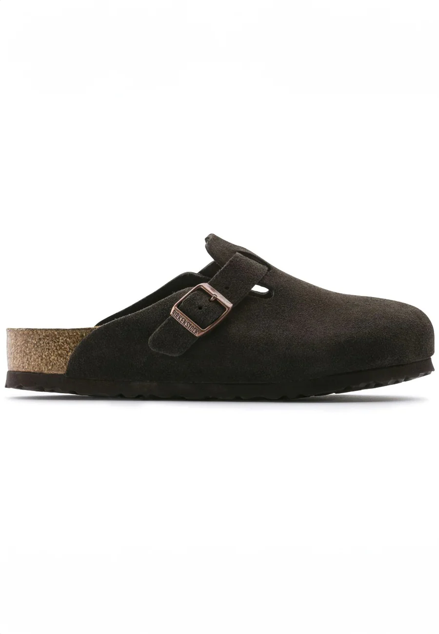 Birkenstock Boston SFB Suede Mocha - Image 5