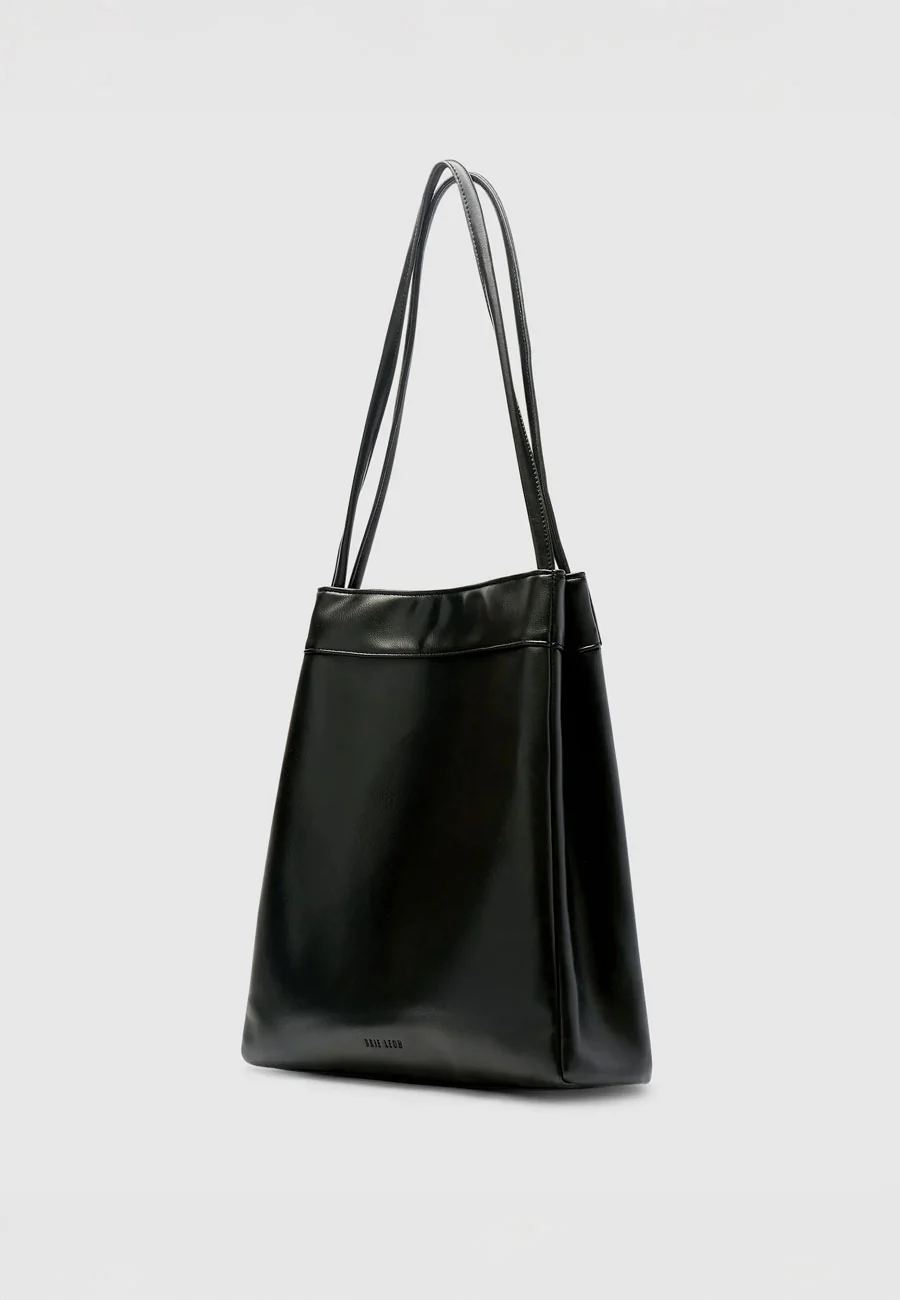 Brie Leon Harper Tote Black - Image 4