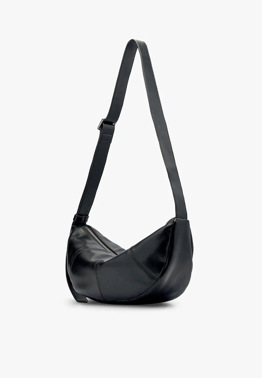 Brie Leon Mischa Crescent Bag Black - Image 3