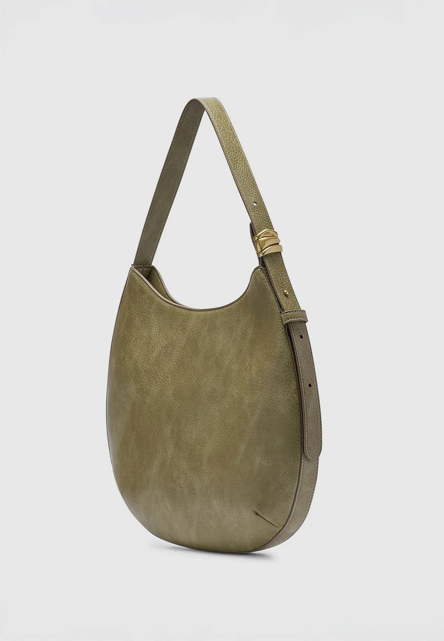 Brie Leon Organica Day Bag Olive - Image 4