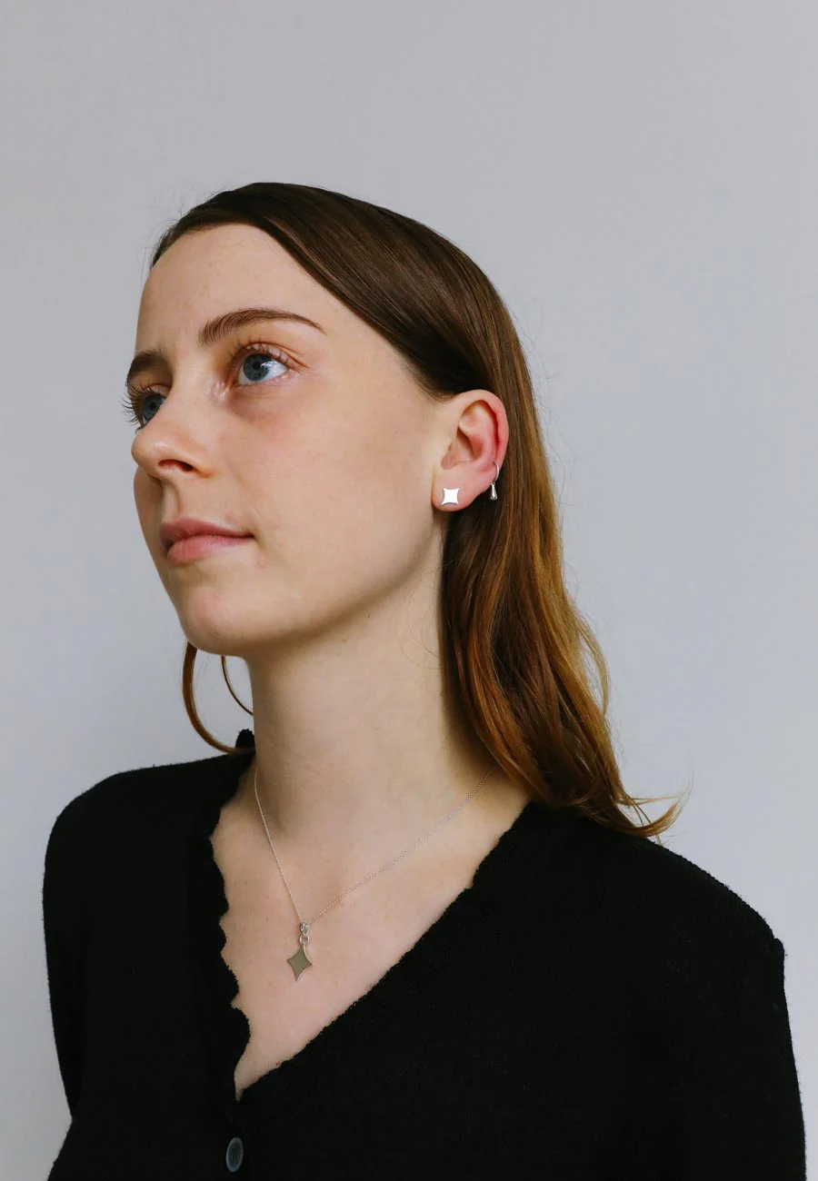 Chills Sparkle Studs Earrings - Image 3