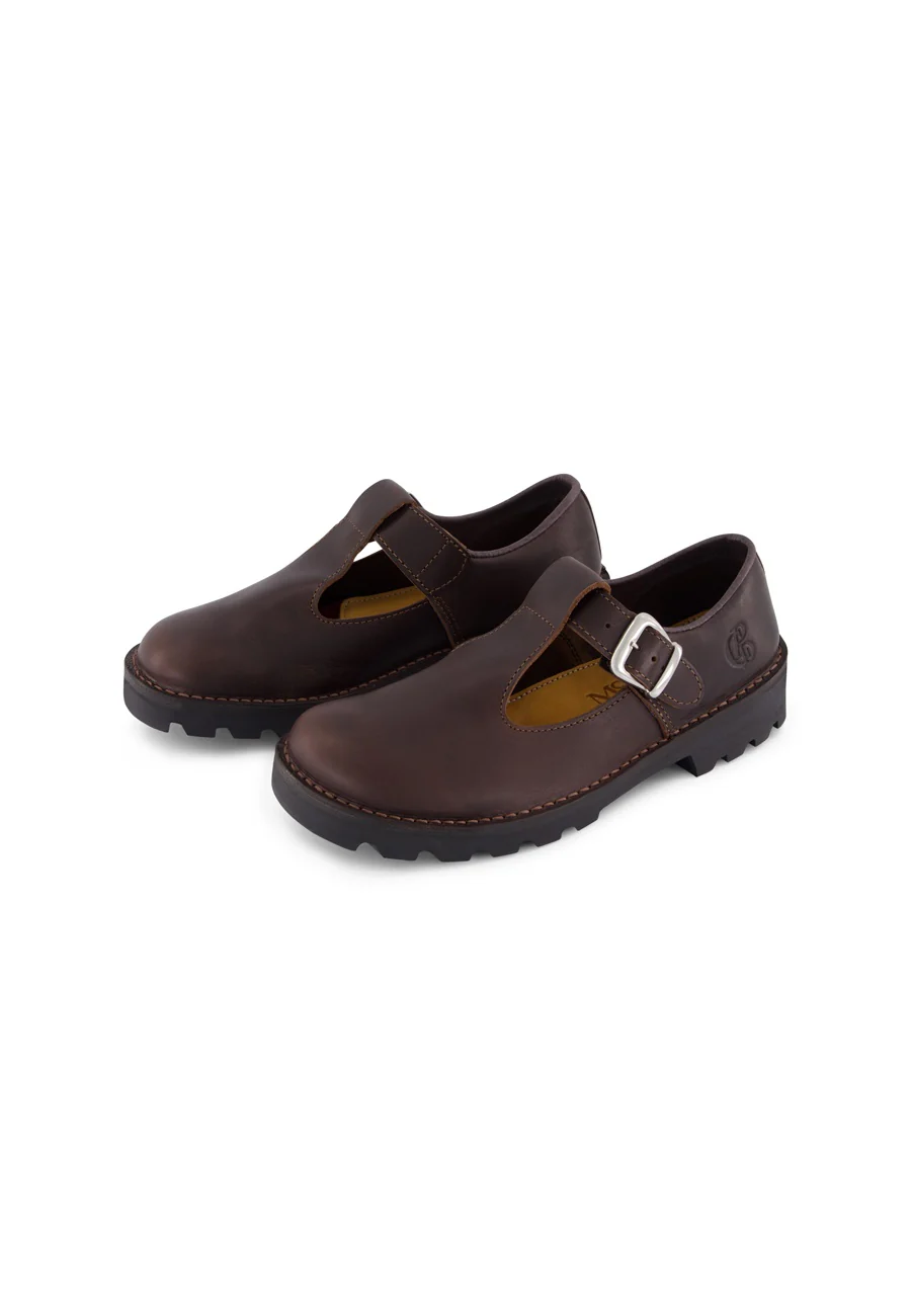 Commonplace X McKinlays Popham T-Bar Brown - Image 2