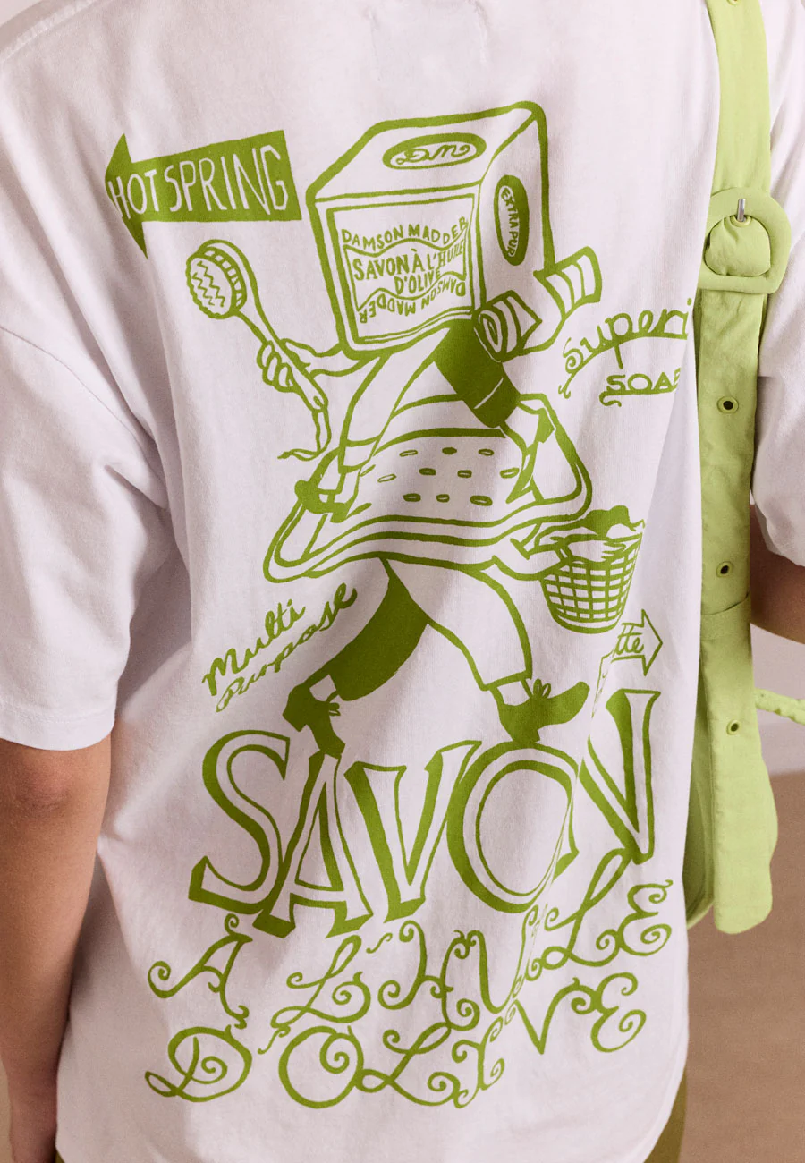 Damson Madder Savon Graphic Tee - Image 6
