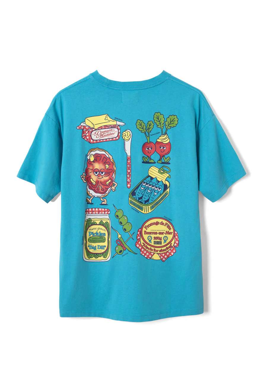Damson Madder Snack Plate Graphic Tee - Image 7