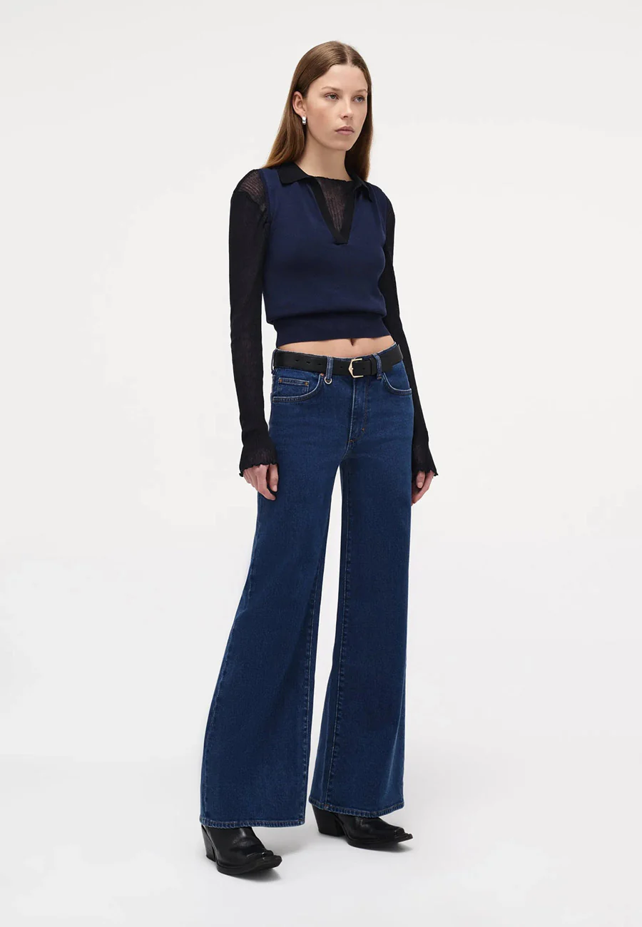 Neuw Eva Wide Jean Indigo Muse - Image 2