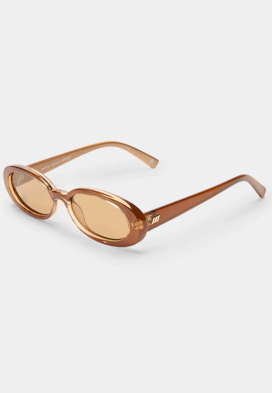 Le Specs Outta Love Caramel - Image 3