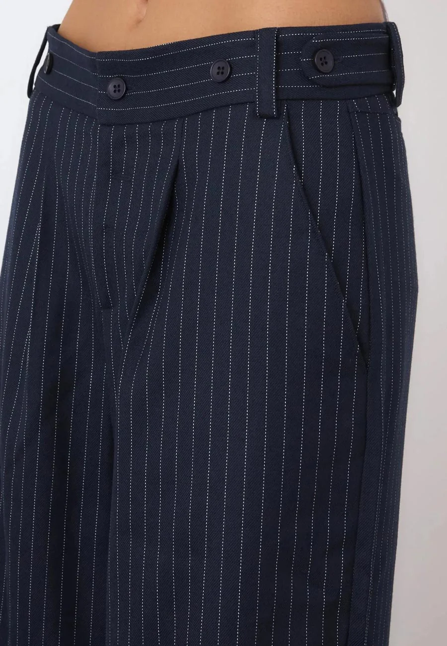Peachy Den Lennox Trousers Ink - Image 3
