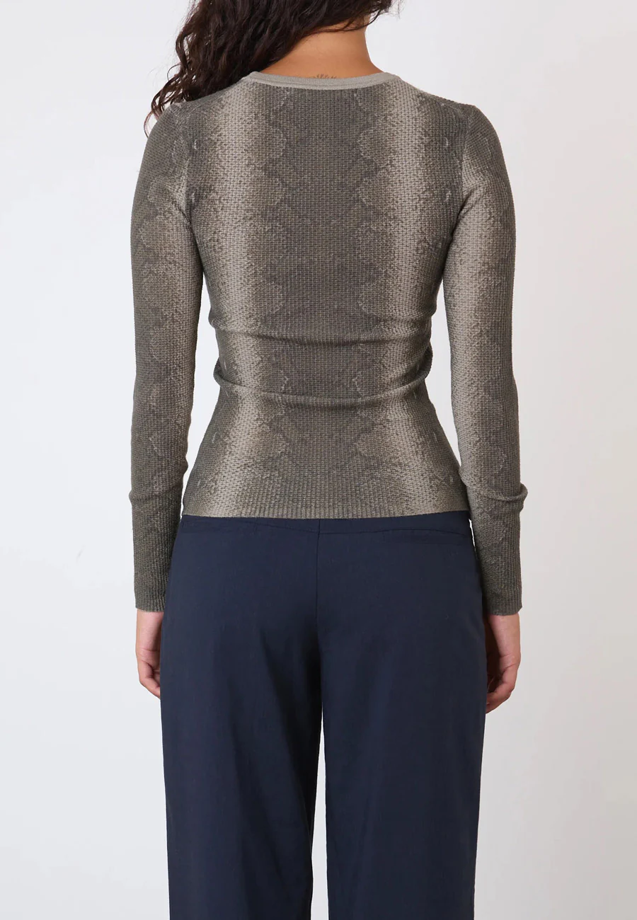 Peachy Den Lulu Thermal Olive Python - Image 3