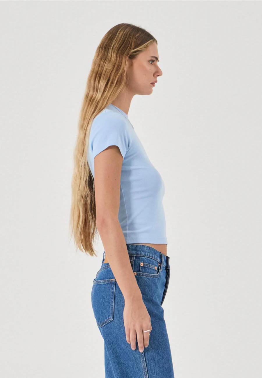 Rolla's Baby Tee Soft Blue - Image 2