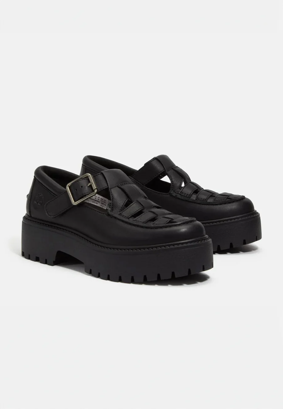 Timberland Stone Street Buckle Black Full Grain - Image 2